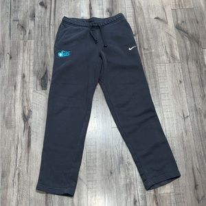 Dark grey Nike sweatpants